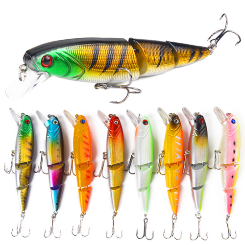 115mm 15g 3 Sections Minnow Hard Fishing Lures