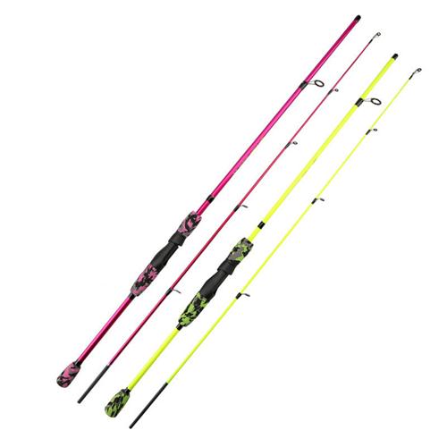 2 Sections M Power Camouflage Baitcasting Fishing Rod