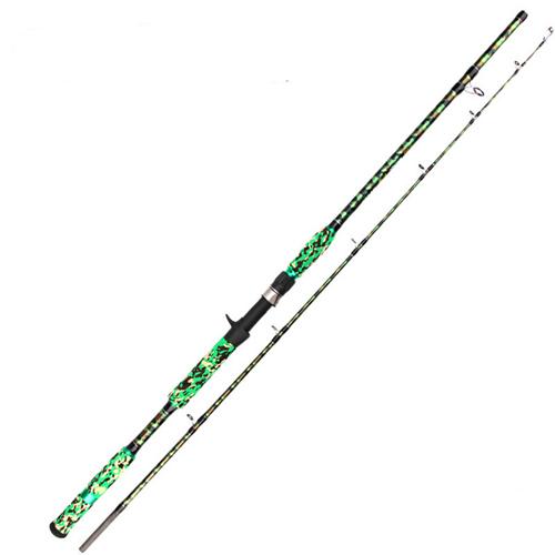 2 Sections Extra Heavy Power Spinning Rods 2.1M 2.28M 2.4M Camouflage XH Power Graphite Carbon Fiber surfcasting Rods
