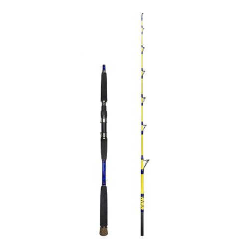 LCJ002 1.6M 1.7M 1.9M Inshore Slow Jiggong Fishing rod for Casting Boat Slow Jigging Rod XH Power 2 Sections Carbon Fishing Rods