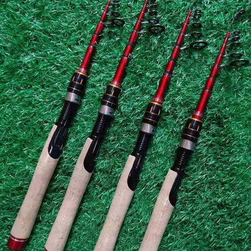 ML Power Portable Telescopic Rock Fishing Rod Carbon Pesca Spinning Casting Rod 1.6M 1.8M 2.1M 2.4M 2.7M Mini travel fishing rods