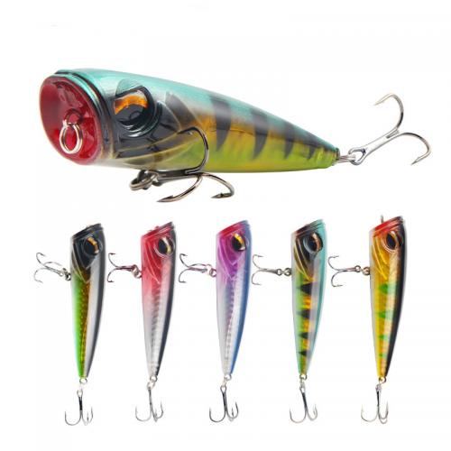 YIBAO 80mm 14g Floating Popper Bait  Fishing Lures