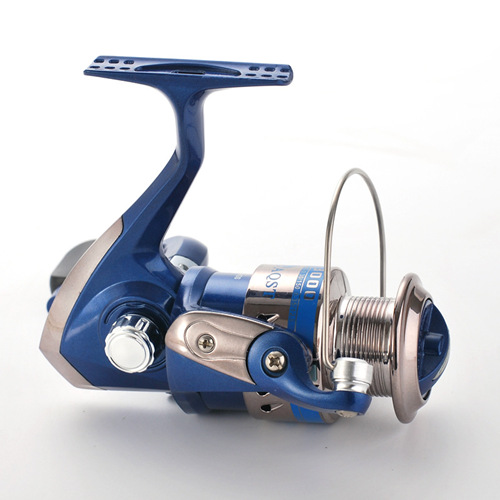 Full Plastic Spinning Reel NL Blue Color 1000 2000 3000 4000 5000 6000  Plastic Light Weight