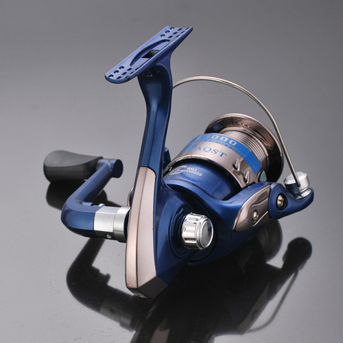 Full Plastic Spinning Reel NL Blue Color 1000 2000 3000 4000 5000