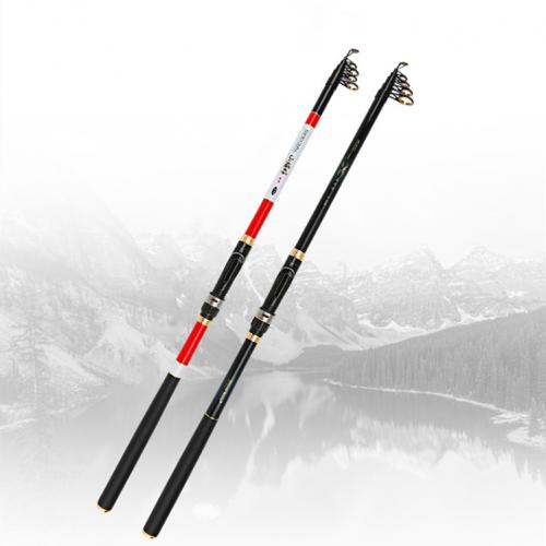 2.1M-3.6M Multi Sections Rock Telescopic Fishing Rods 