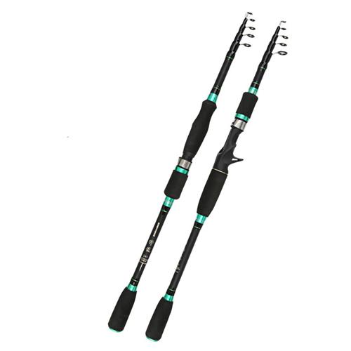 1.8M 2.1M 2.4M 2.7M Portable Spinning Casting Fishing Rods