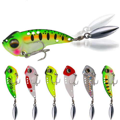 8.5g 12.5g 17g Sinking VIB Blade Baits Fishing Metal Lures