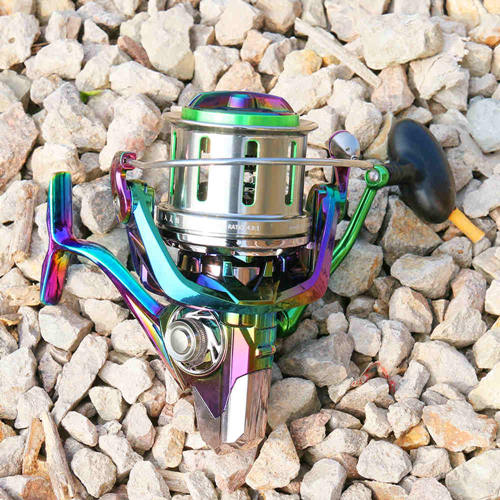 2021 new Colorful Aluminum Alloy Spool Fishing Reel factory