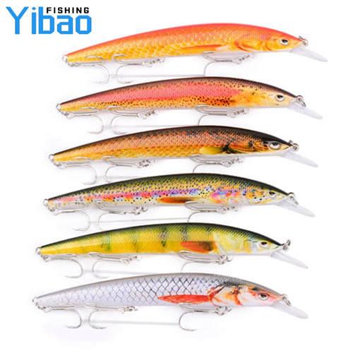 YIBAO Fishing Minnow Lures  15cm 18g Saltwater Sinking Lures