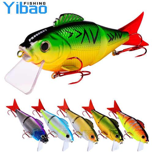  YIBAO 2 Sections Jointed Minnow Fishing Lures