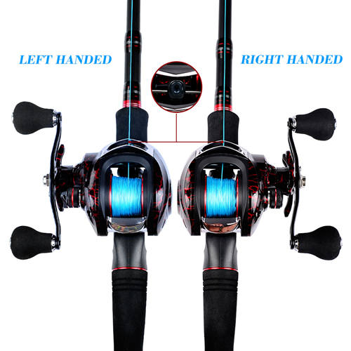 left handed baitcaster right handed reels